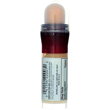 image:imageMaybelline Instant Age Rewind Eraser Foundation with SPF 20 and Moisturizing ProVitamin B5 340 1 Count130 Buff Beige