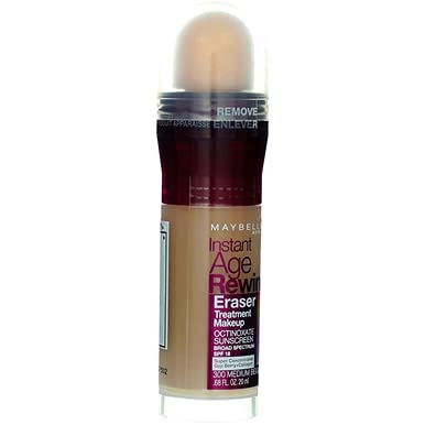 image:imageMaybelline Instant Age Rewind Eraser Foundation with SPF 20 and Moisturizing ProVitamin B5 340 1 Count300 Medium Beige