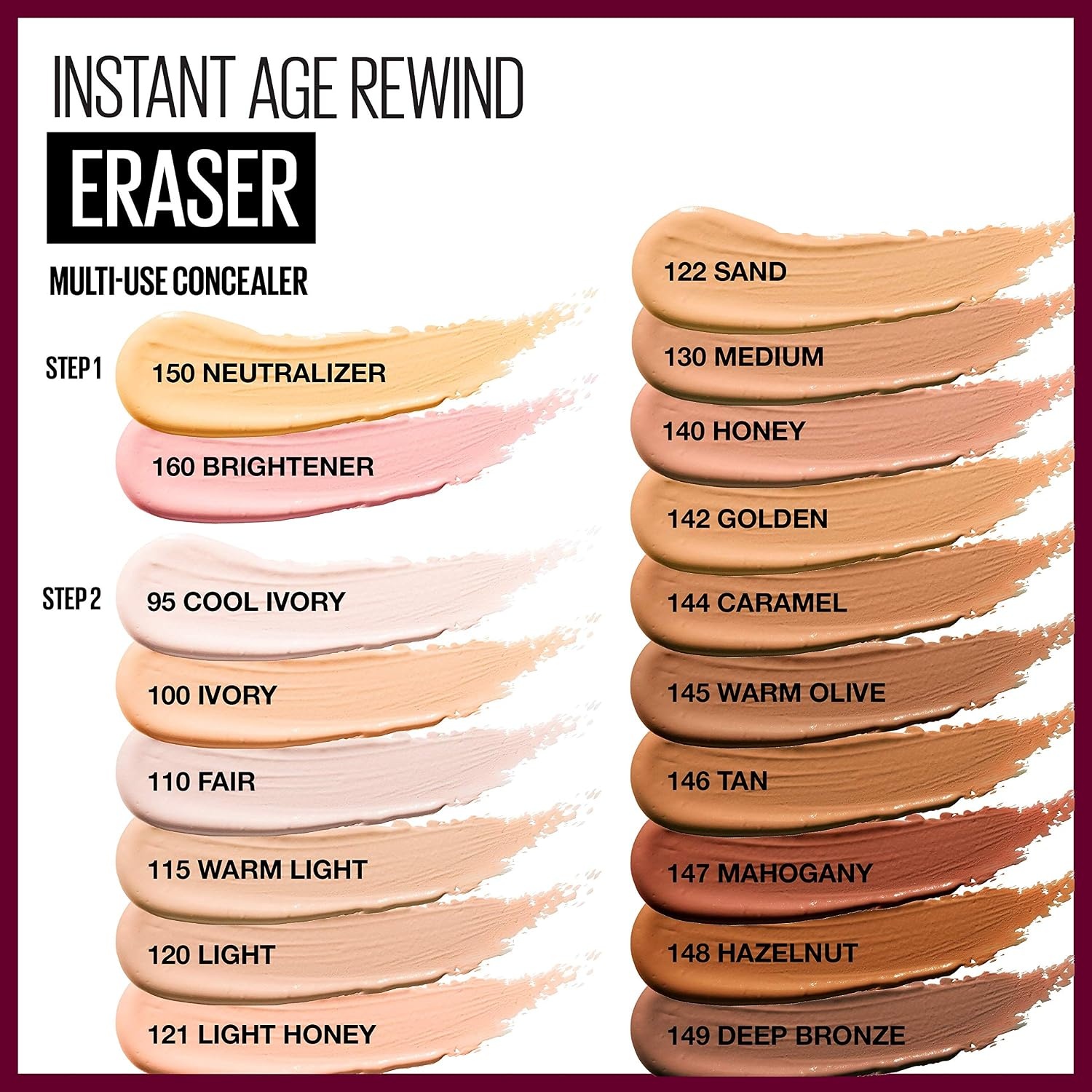 image:imageMaybelline Instant Age Rewind Eraser Foundation with SPF 20 and Moisturizing ProVitamin B5 340 1 CountCaramel