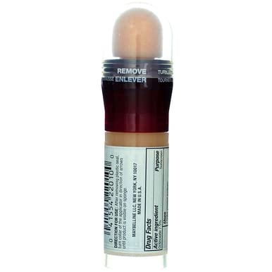 image:imageMaybelline Instant Age Rewind Eraser Foundation with SPF 20 and Moisturizing ProVitamin B5 340 1 CountCreamy Natural