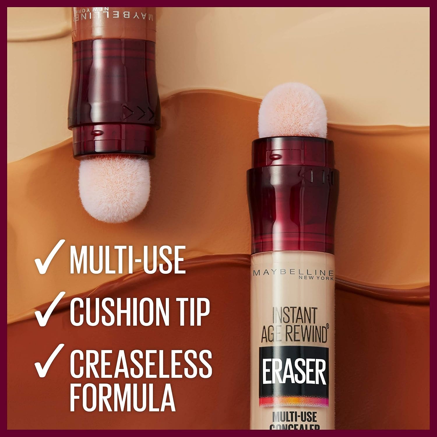 image:imageMaybelline Instant Age Rewind Eraser Foundation with SPF 20 and Moisturizing ProVitamin B5 340 1 CountFair