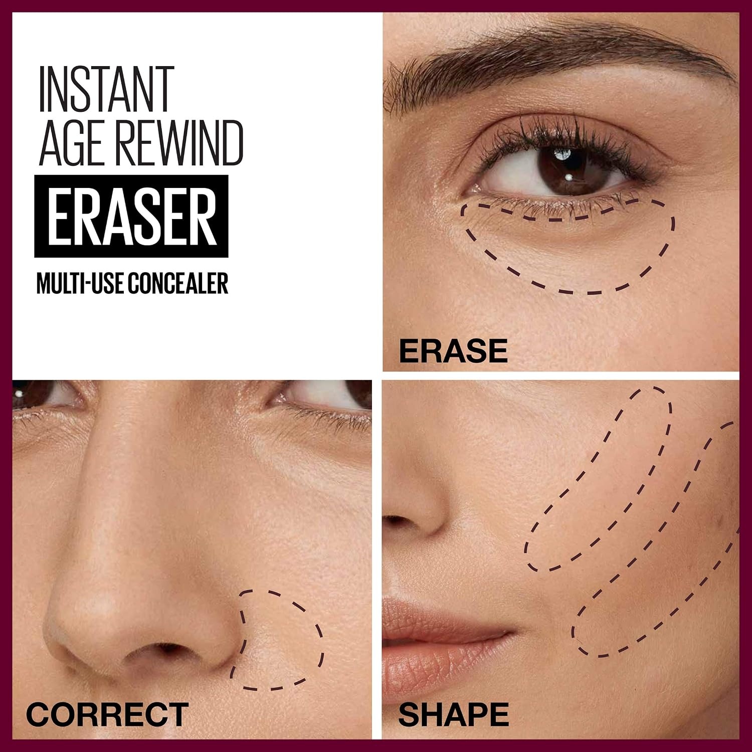 image:imageMaybelline Instant Age Rewind Eraser Foundation with SPF 20 and Moisturizing ProVitamin B5 340 1 CountLight