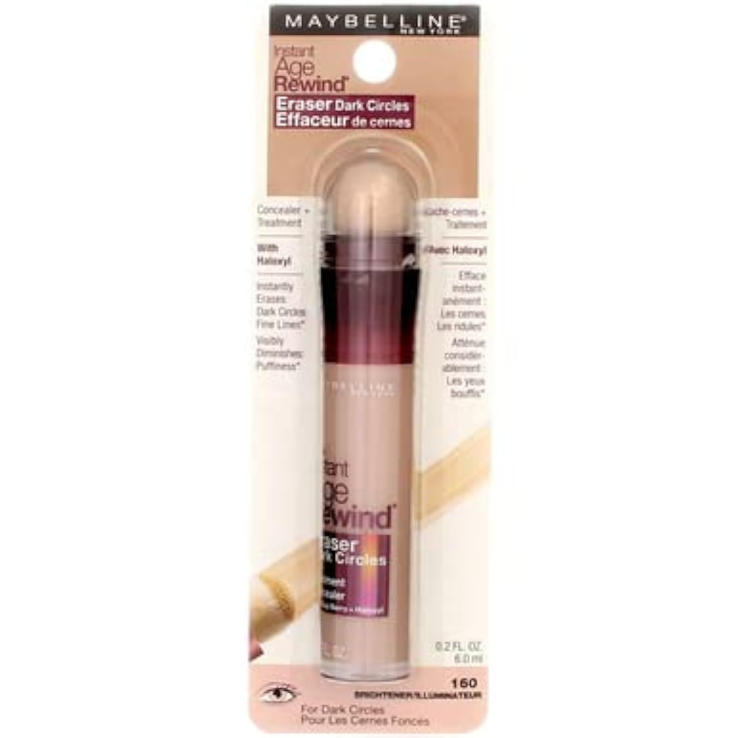 image:imageMaybelline Instant Age Rewind Eraser Foundation with SPF 20 and Moisturizing ProVitamin B5 340 1 Countbrightener