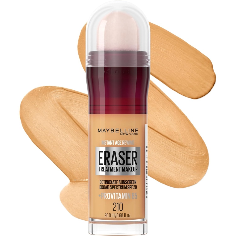 image:imageMaybelline Instant Age Rewind Eraser Foundation with SPF 20 and Moisturizing ProVitamin B5 340 1 Count210