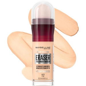 Maybelline Instant Age Rewind Eraser Foundation with SPF 20 and Moisturizing ProVitamin B5, 340, 1 Count(112)