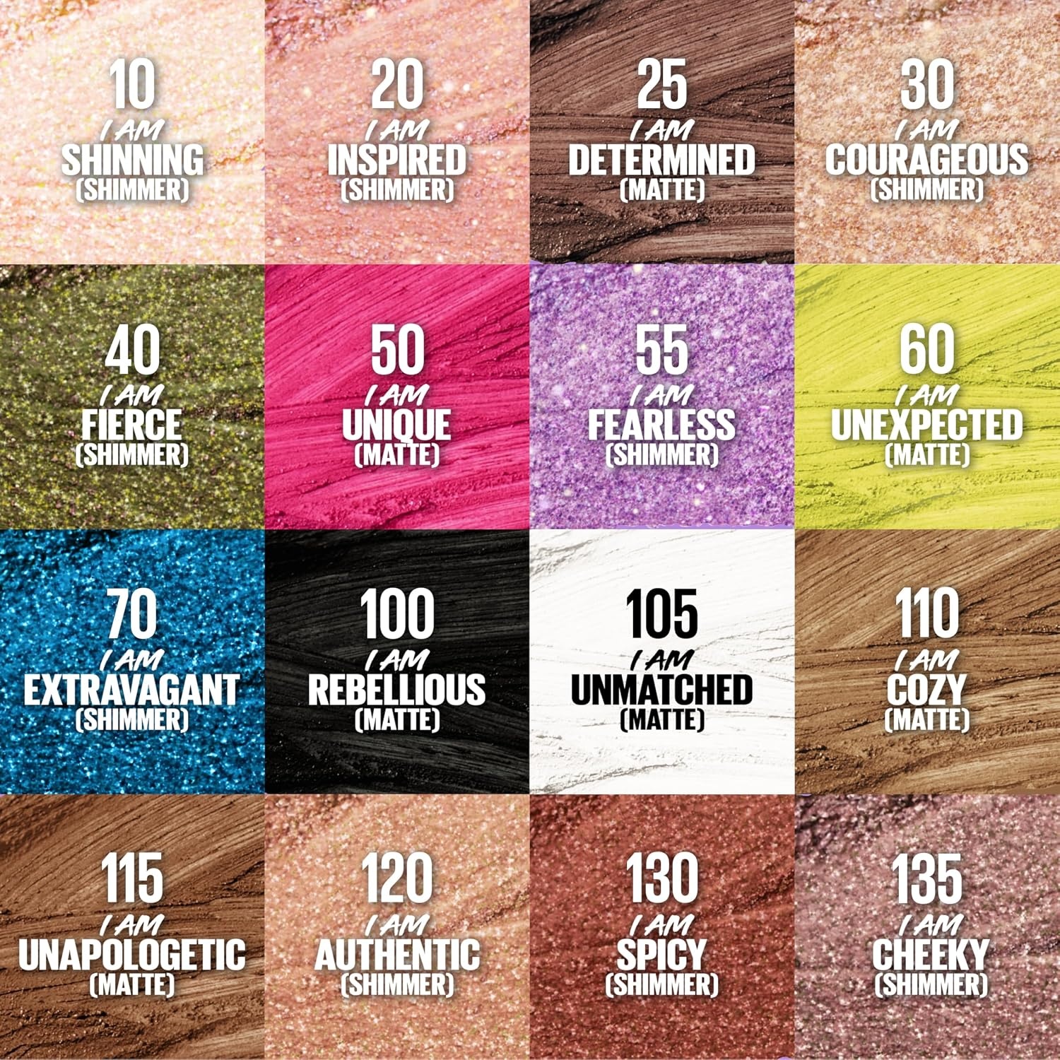 image:imageMAYBELLINE Color Tattoo Longwear MultiUse Eye Shadow Stix Eye Makeup I am Shining Light Pearl ShimmerI Am Cheeky