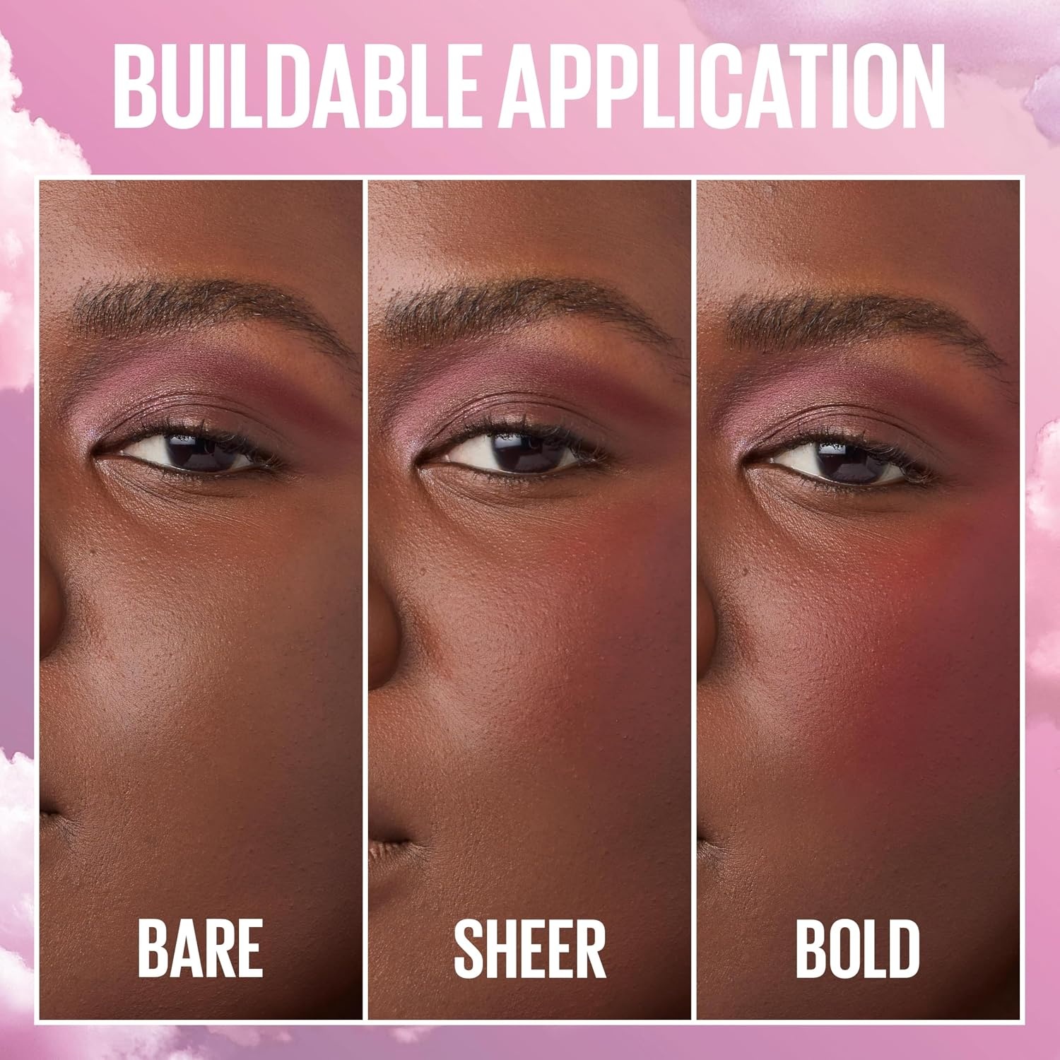 image:imageMaybelline Cloudtopia Blush for Cheeks and Lip Mousse UltraVivid Pigmented Formula for Up to 14HR of Blush and Lip Makeup Color Divine Crimson 1 CountTOASTED SKY