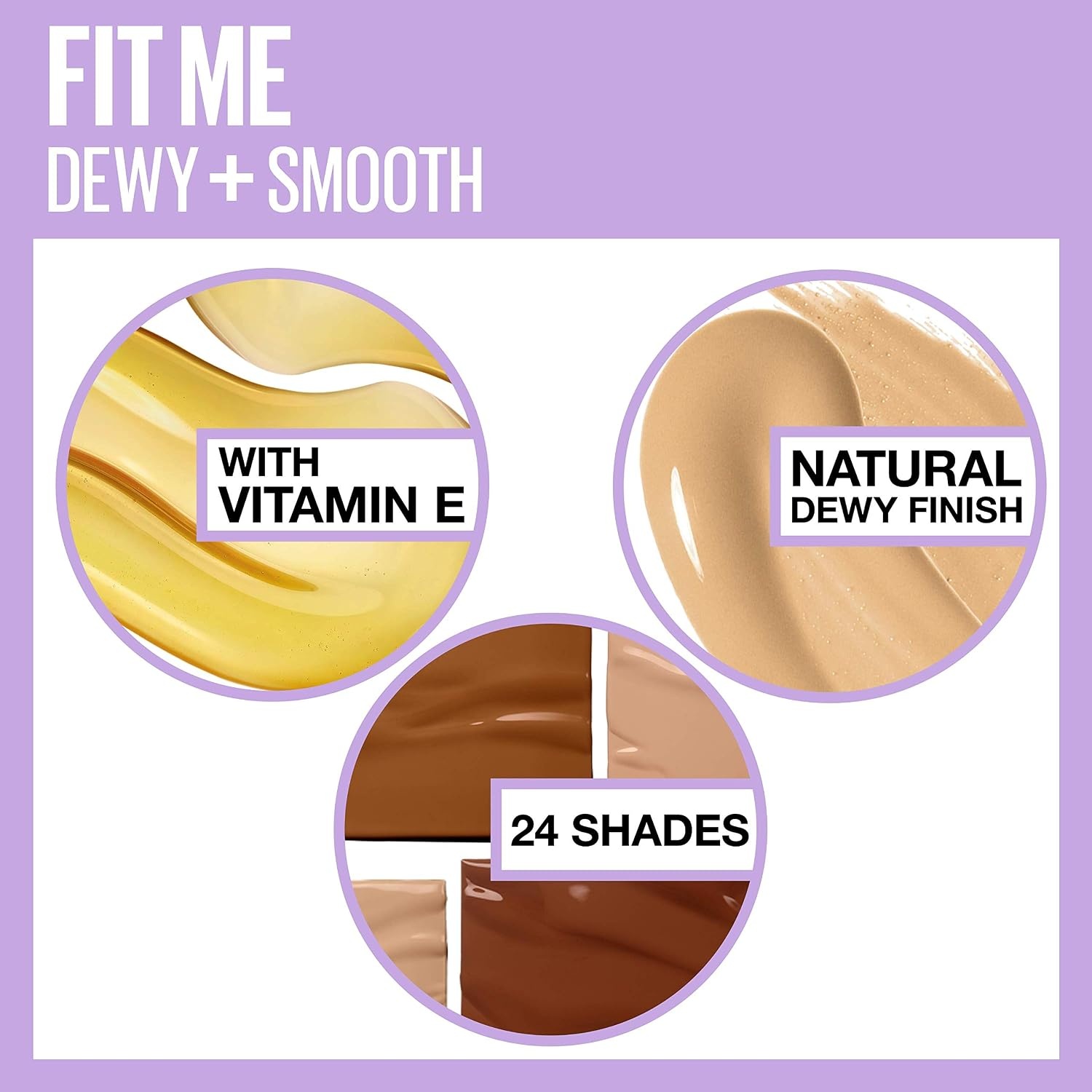 image:imageMaybelline Fit Me Dewy Smooth Liquid Foundation Makeup Natural Beige 1 Count Packaging May Vary118 LIGHT BEIGE