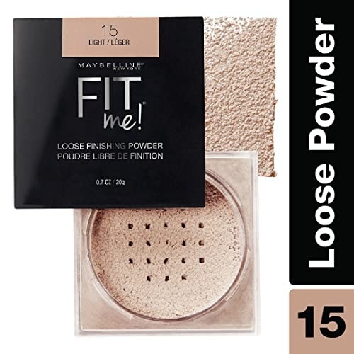 image:imageMaybelline Fit Me Loose Setting Powder Face Powder and Finishing Makeup Light 1 Count15 LIGHT