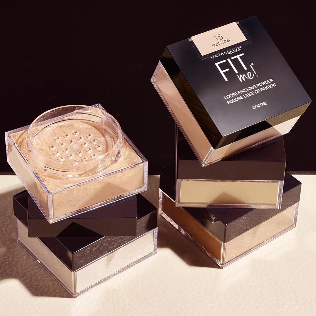image:imageMaybelline Fit Me Loose Setting Powder Face Powder and Finishing Makeup Light 1 Count15 LIGHT