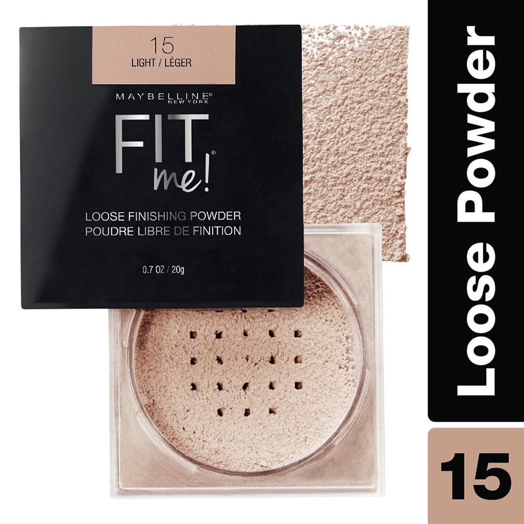 image:imageMaybelline Fit Me Loose Setting Powder Face Powder and Finishing Makeup Light 1 Count15 LIGHT