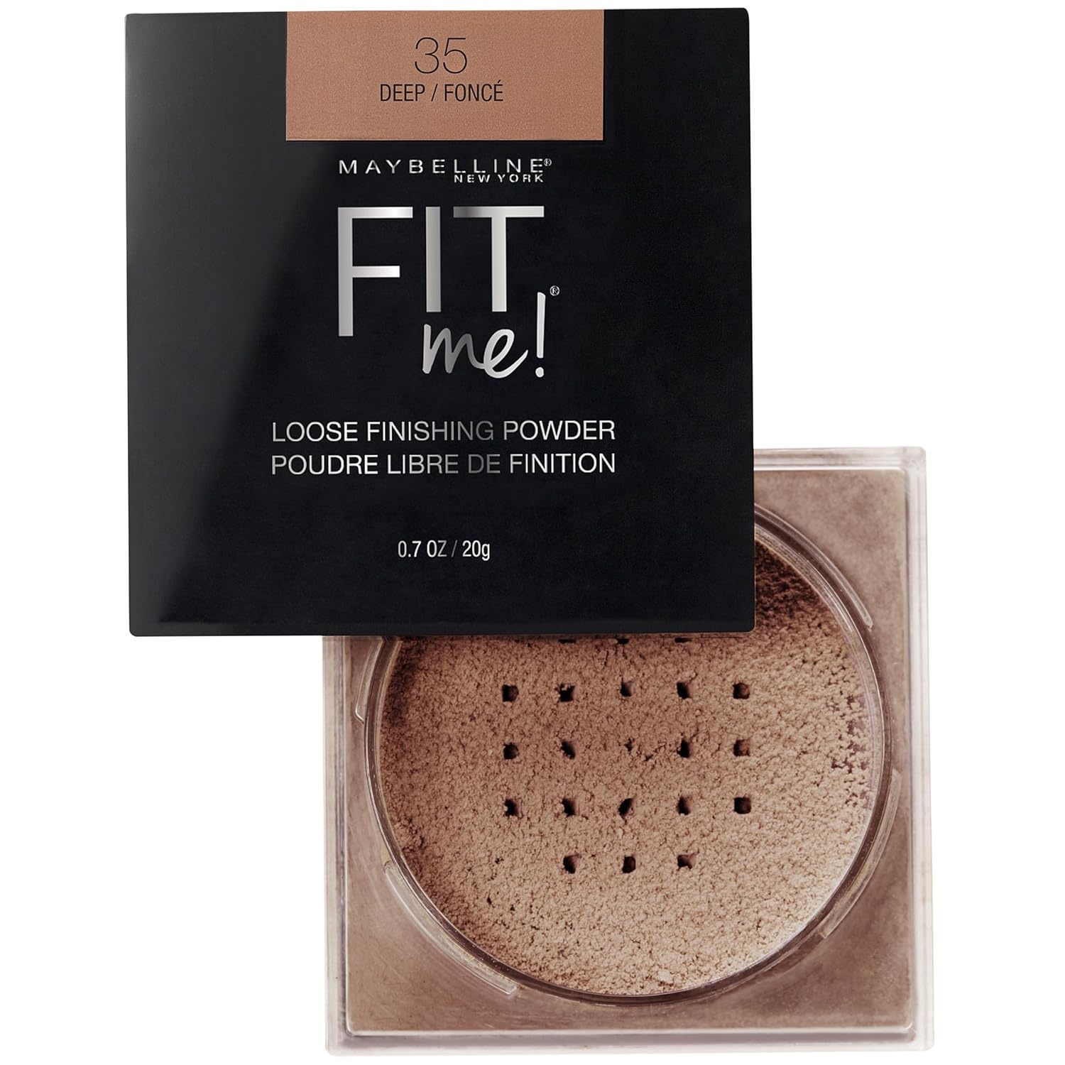 image:imageMaybelline Fit Me Loose Setting Powder Face Powder and Finishing Makeup Light 1 Count35 DEEP