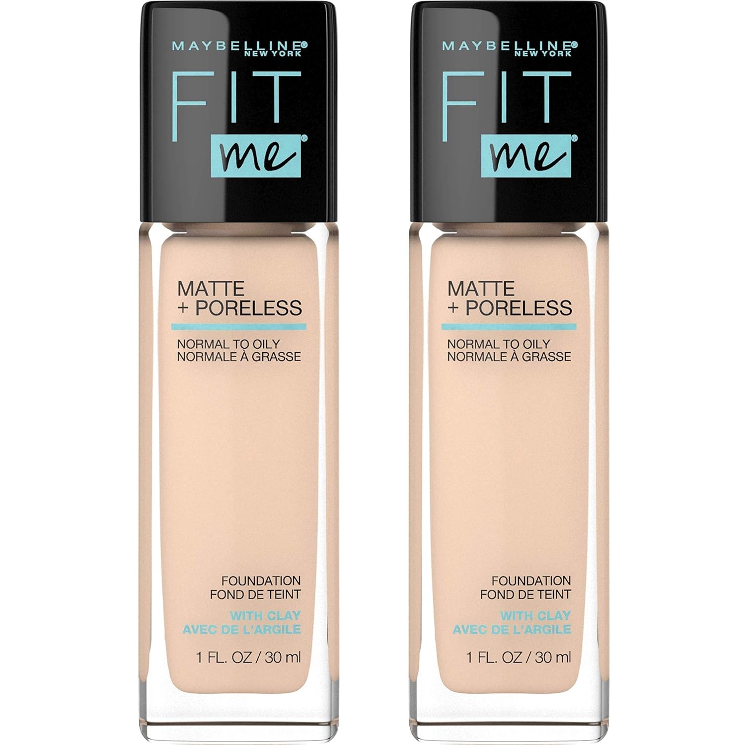 image:imageMaybelline Fit Me Matte Poreless Liquid OilFree Foundation Makeup Warm Coconut 1 Count Packaging May Vary115 IVORY