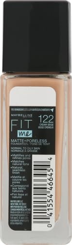 image:imageMaybelline Fit Me Matte Poreless Liquid OilFree Foundation Makeup Warm Coconut 1 Count Packaging May Vary122 CREAMY BEIGE