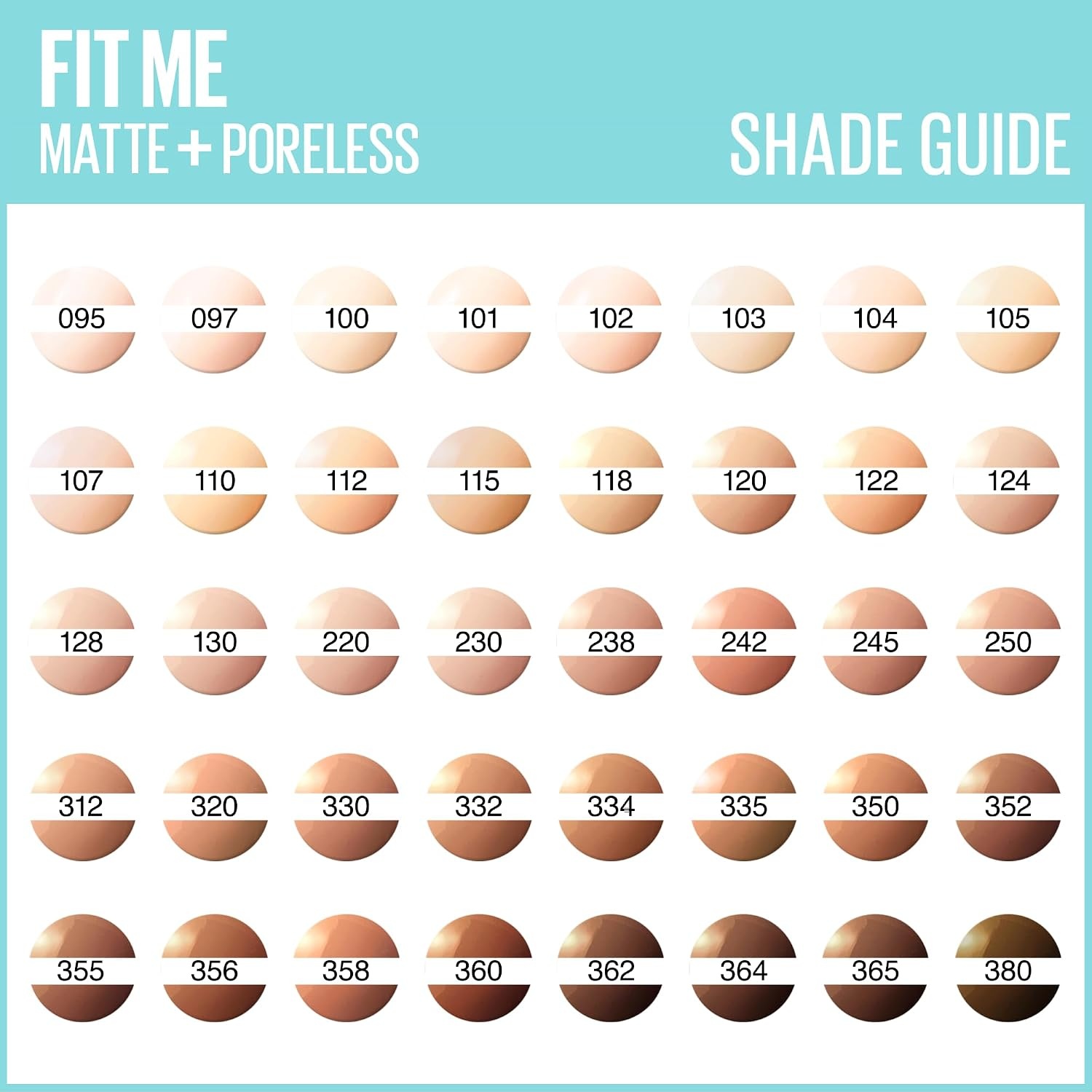 image:imageMaybelline Fit Me Matte Poreless Liquid OilFree Foundation Makeup Warm Coconut 1 Count Packaging May Vary122 Creamy Beige
