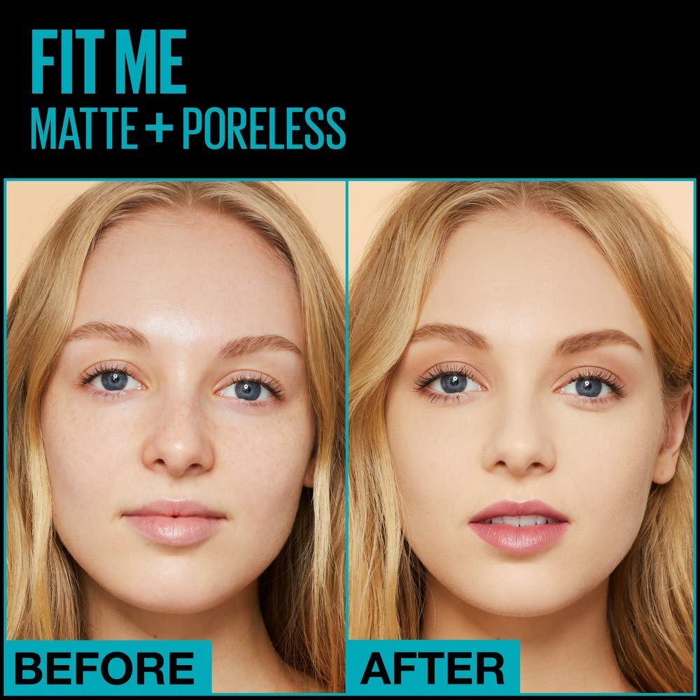 image:imageMaybelline Fit Me Matte Poreless Liquid OilFree Foundation Makeup Warm Coconut 1 Count Packaging May Vary220 NATURAL BEIGE