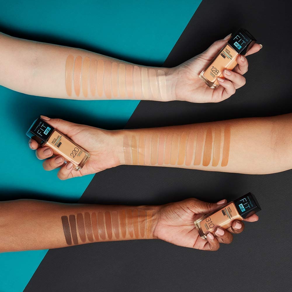 image:imageMaybelline Fit Me Matte Poreless Liquid OilFree Foundation Makeup Warm Coconut 1 Count Packaging May Vary228 SOFT TAN