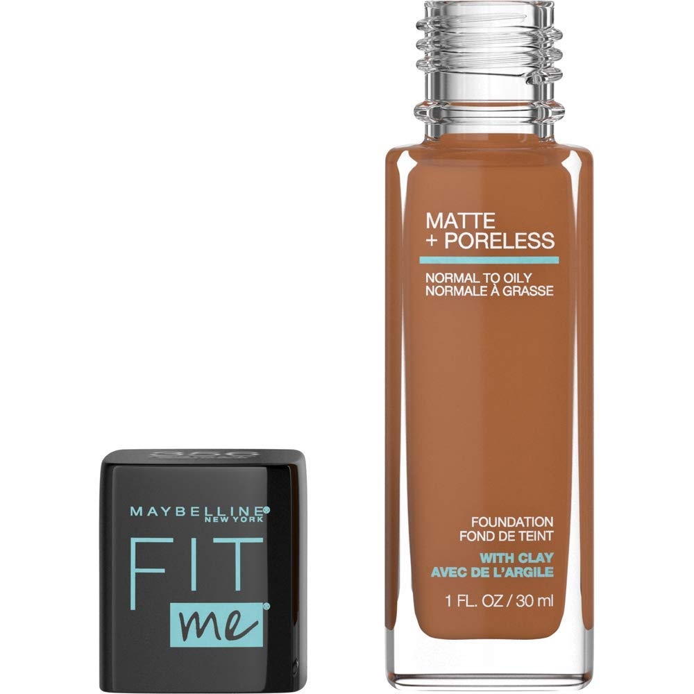 image:imageMaybelline Fit Me Matte Poreless Liquid OilFree Foundation Makeup Warm Coconut 1 Count Packaging May Vary356 WARM COCONUT