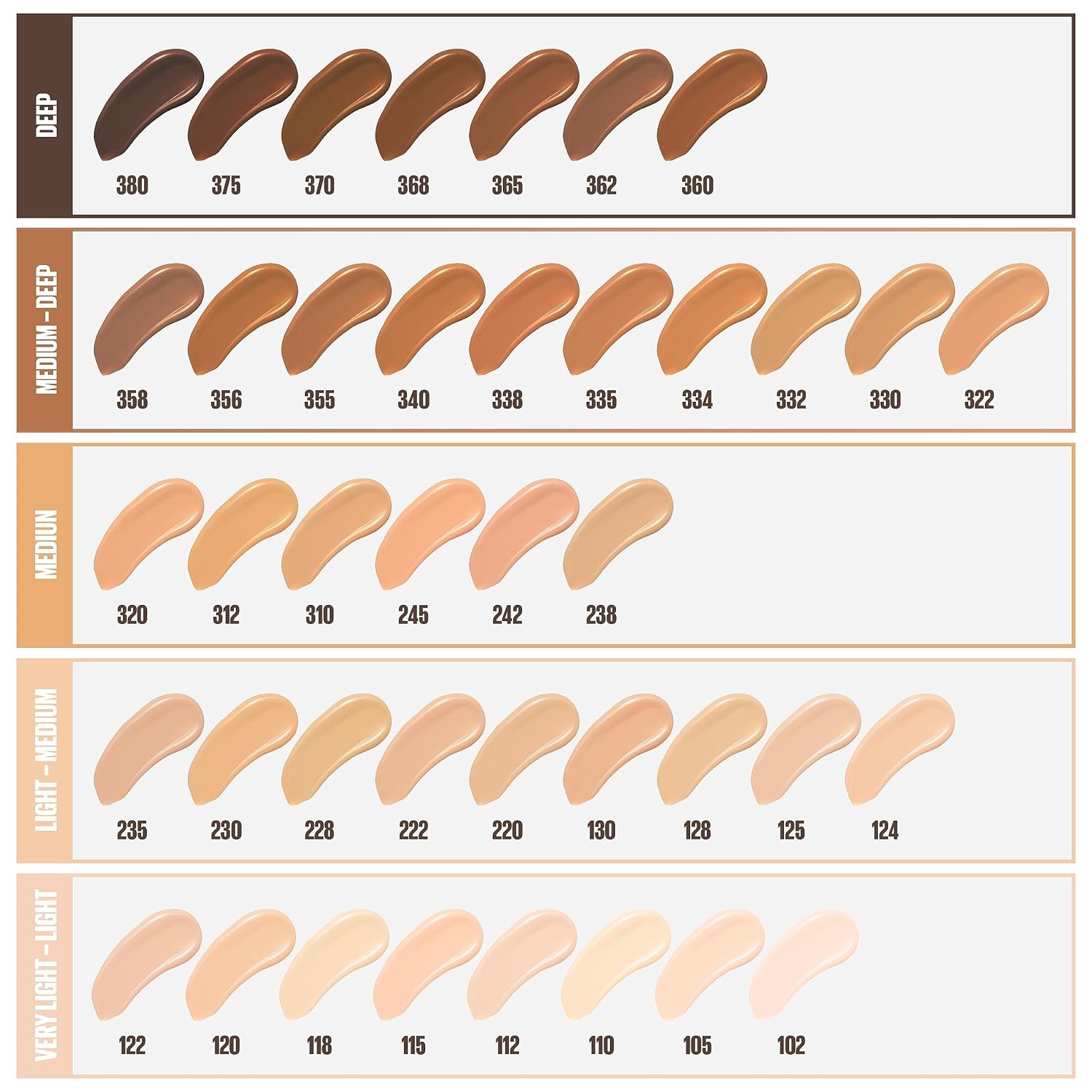 image:imageMaybelline Fit Me Matte Poreless Liquid OilFree Foundation Makeup Warm Coconut 1 Count Packaging May Vary360 MOCHA