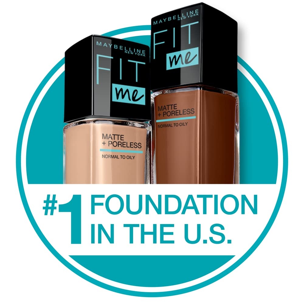 image:imageMaybelline Fit Me Matte Poreless Liquid OilFree Foundation Makeup Warm Coconut 1 Count Packaging May Vary380 ESPRESSO