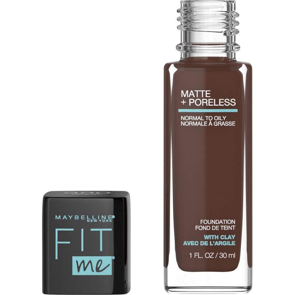 image:imageMaybelline Fit Me Matte Poreless Liquid OilFree Foundation Makeup Warm Coconut 1 Count Packaging May Vary380 ESPRESSO