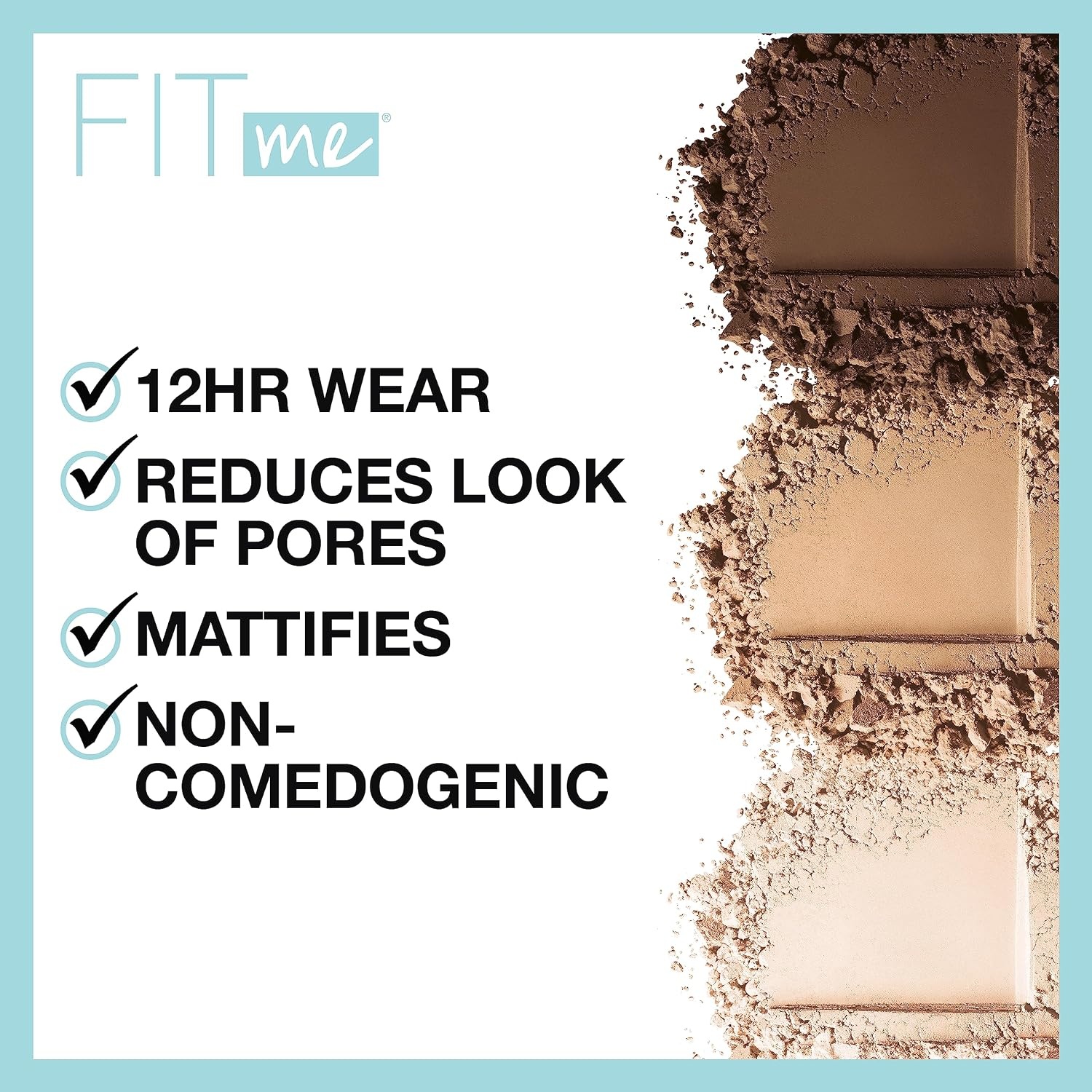 image:imageMaybelline Fit Me Matte Poreless Pressed Face Powder Makeup amp Setting Powder Coconut 1 Count122 CREAMY BEIGE