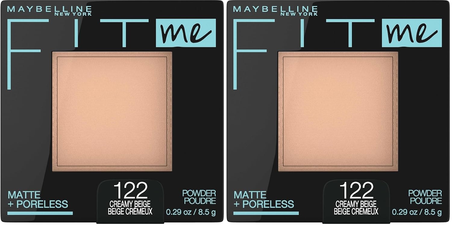 image:imageMaybelline Fit Me Matte Poreless Pressed Face Powder Makeup amp Setting Powder Coconut 1 Count122 CREAMY BEIGE