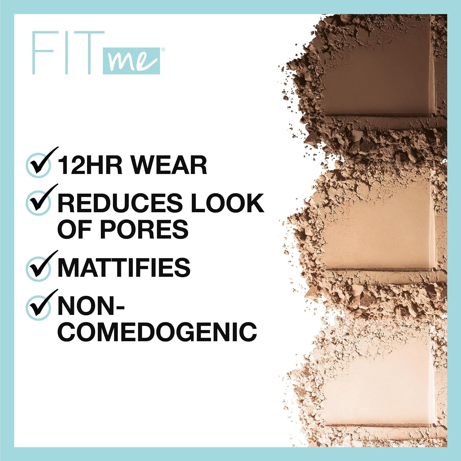 image:imageMaybelline Fit Me Matte Poreless Pressed Face Powder Makeup amp Setting Powder Coconut 1 Count235 PURE BEIGE