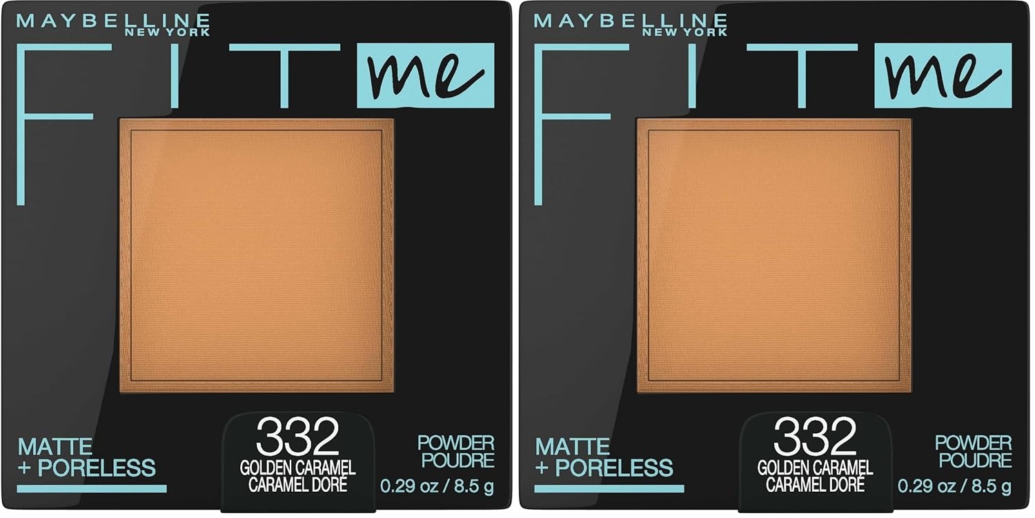 image:imageMaybelline Fit Me Matte Poreless Pressed Face Powder Makeup amp Setting Powder Coconut 1 Count332 GOLDEN CARAMEL