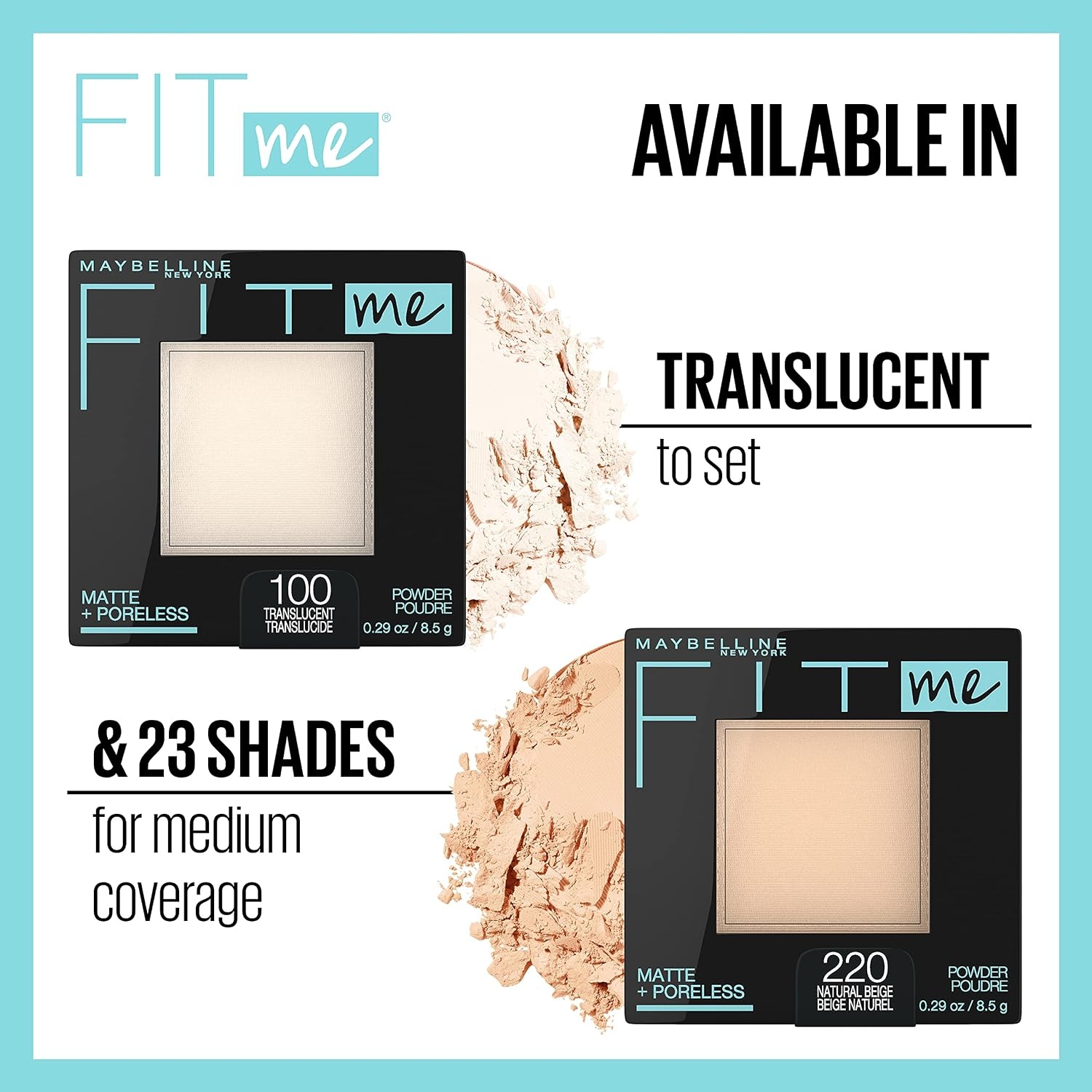 image:imageMaybelline Fit Me Matte Poreless Pressed Face Powder Makeup amp Setting Powder Coconut 1 Count362 TRUFFLE