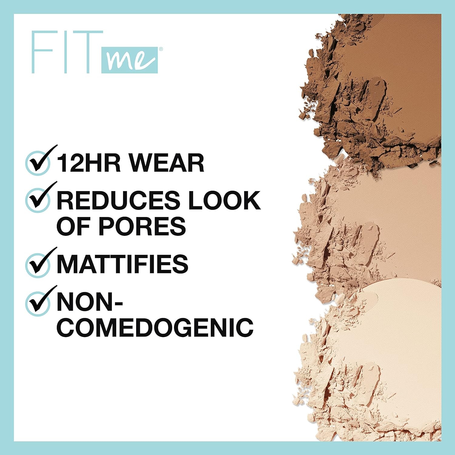 image:imageMaybelline Fit Me Matte Poreless Pressed Face Powder Makeup amp Setting Powder Coconut 1 Count375 JAVA