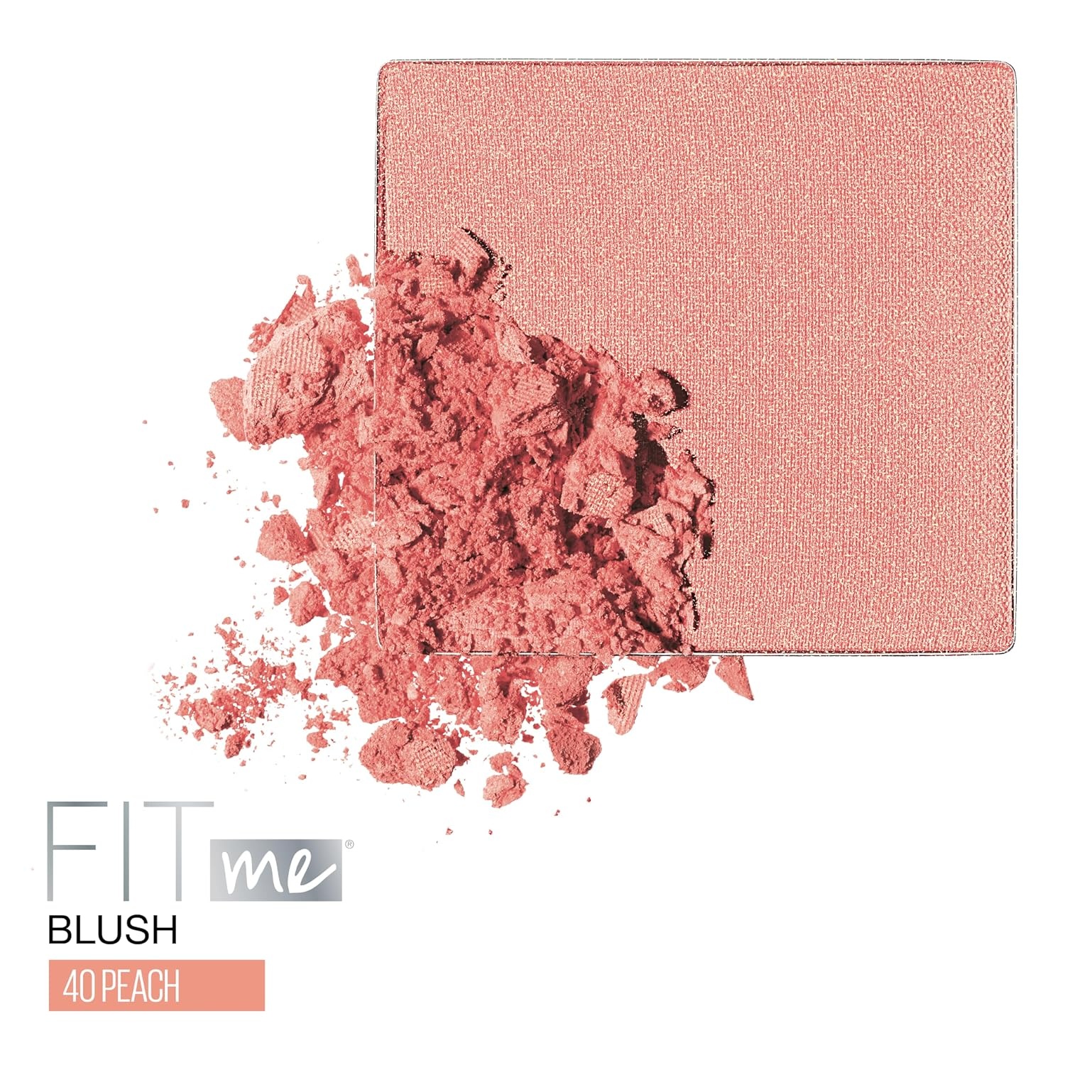 image:imageMaybelline Fit Me Powder Blush Lightweight Smooth Blendable Longlasting AllDay Face Enhancing Makeup Color Berry 1 Count40 PEACH Pack of 3