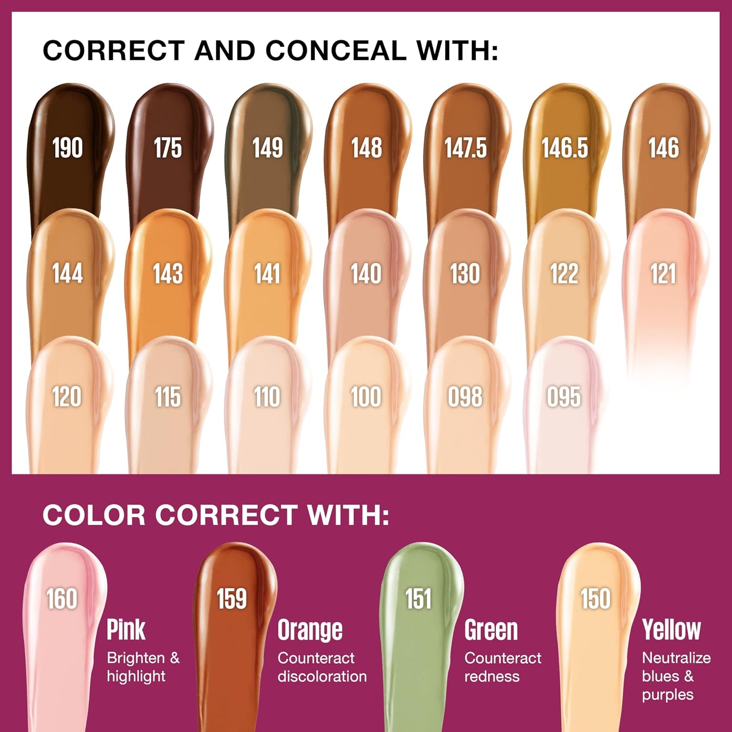 image:imageMaybelline Instant Age Rewind Eraser Dark Circles Treatment MultiUse Concealer Honey 02 Fl Oz Pack of 1140