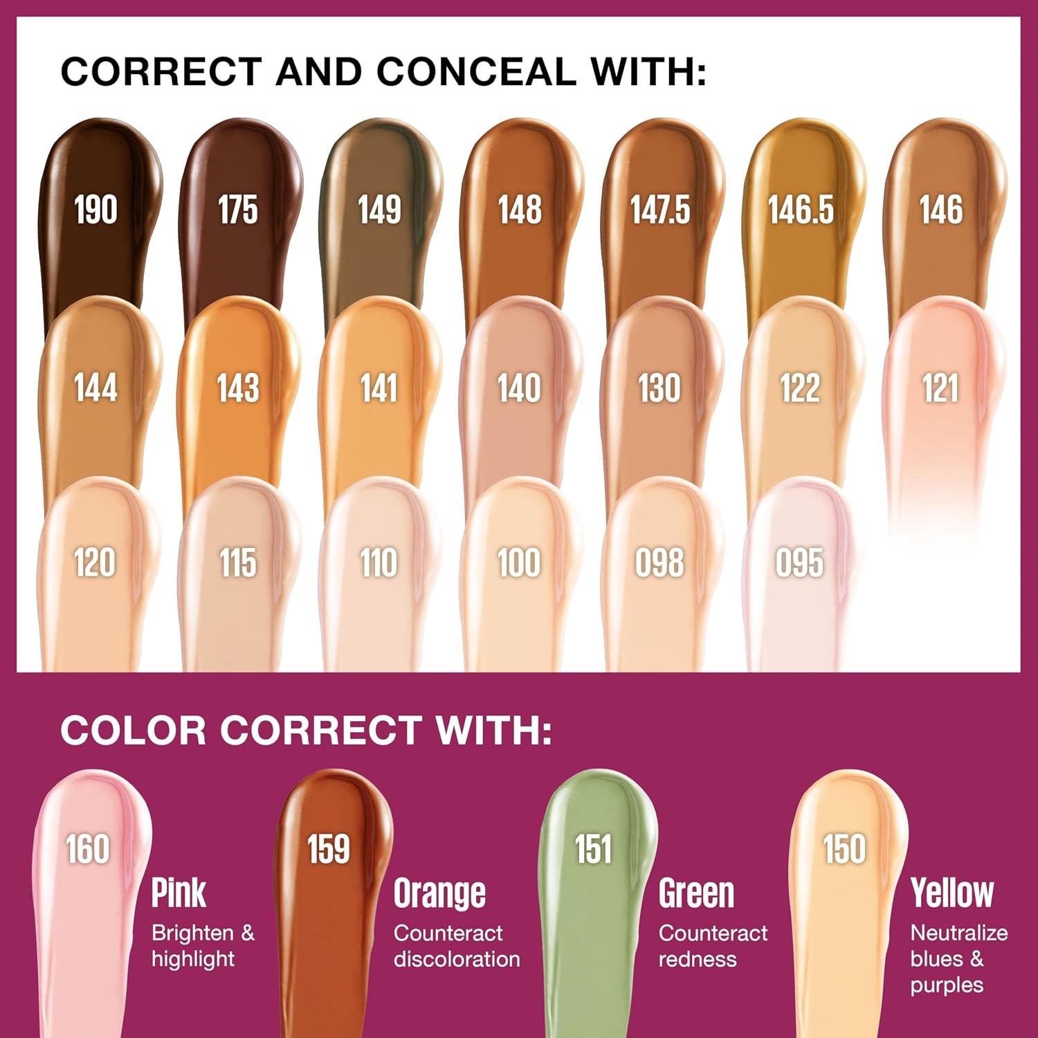 image:imageMaybelline Instant Age Rewind Eraser Dark Circles Treatment MultiUse Concealer Honey 02 Fl Oz Pack of 1143