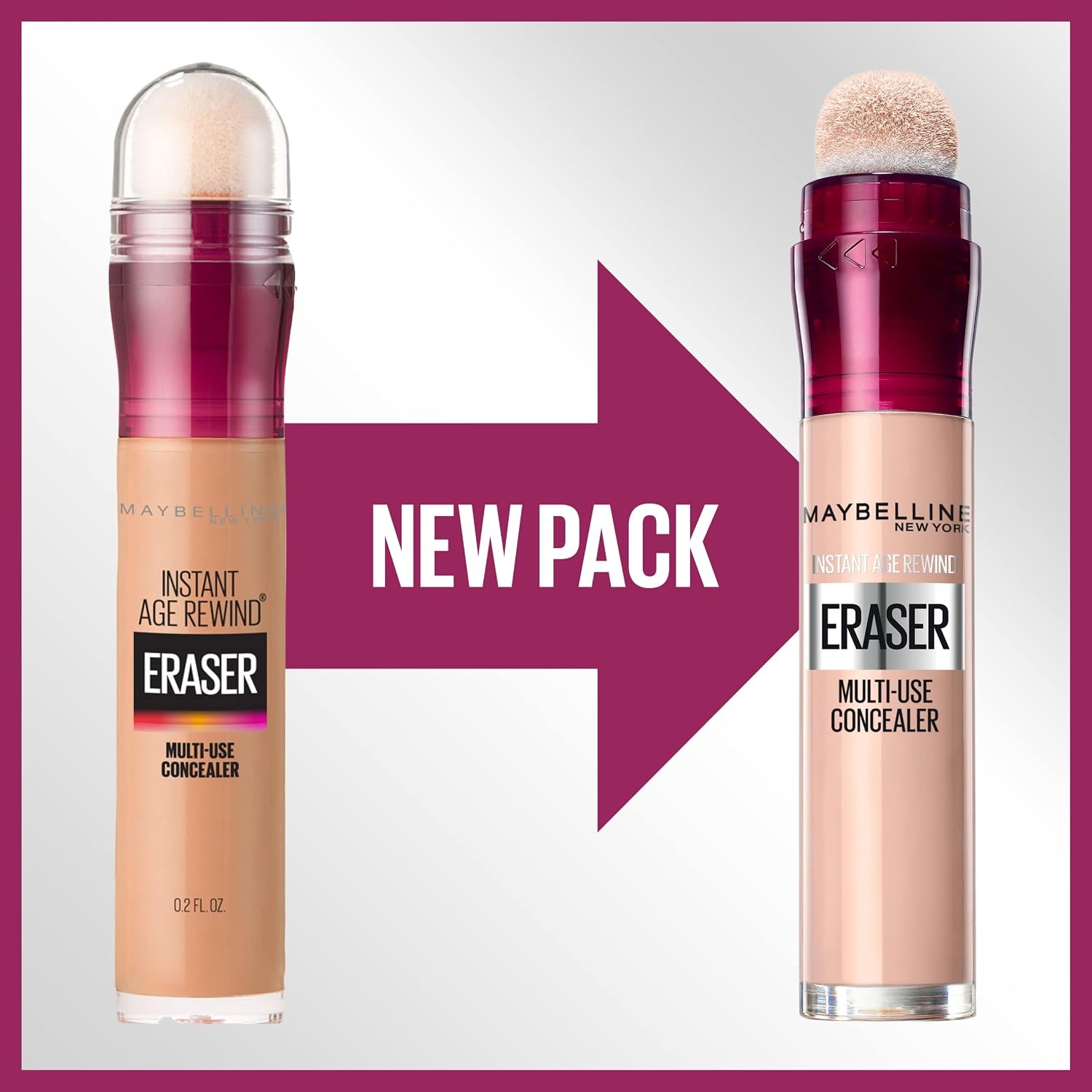 image:imageMaybelline Instant Age Rewind Eraser Dark Circles Treatment MultiUse Concealer Honey 02 Fl Oz Pack of 1148