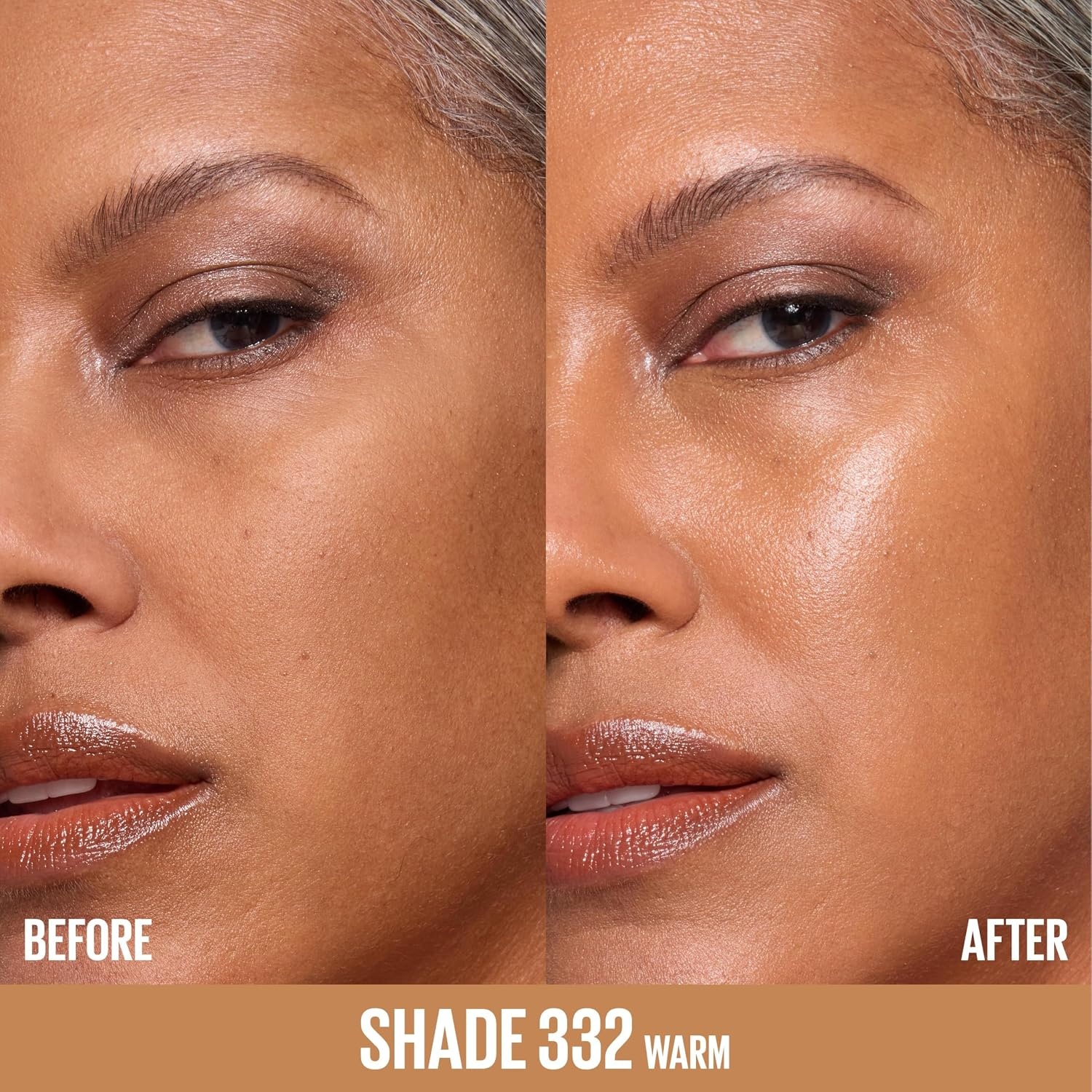 image:imageMaybelline Lifter Plump amp Glow Foundation Liquid Foundation with 2 Niacinamide Hyaluronic Acid Plumping and Brightening Face Makeup 367 1 Count332 WARM