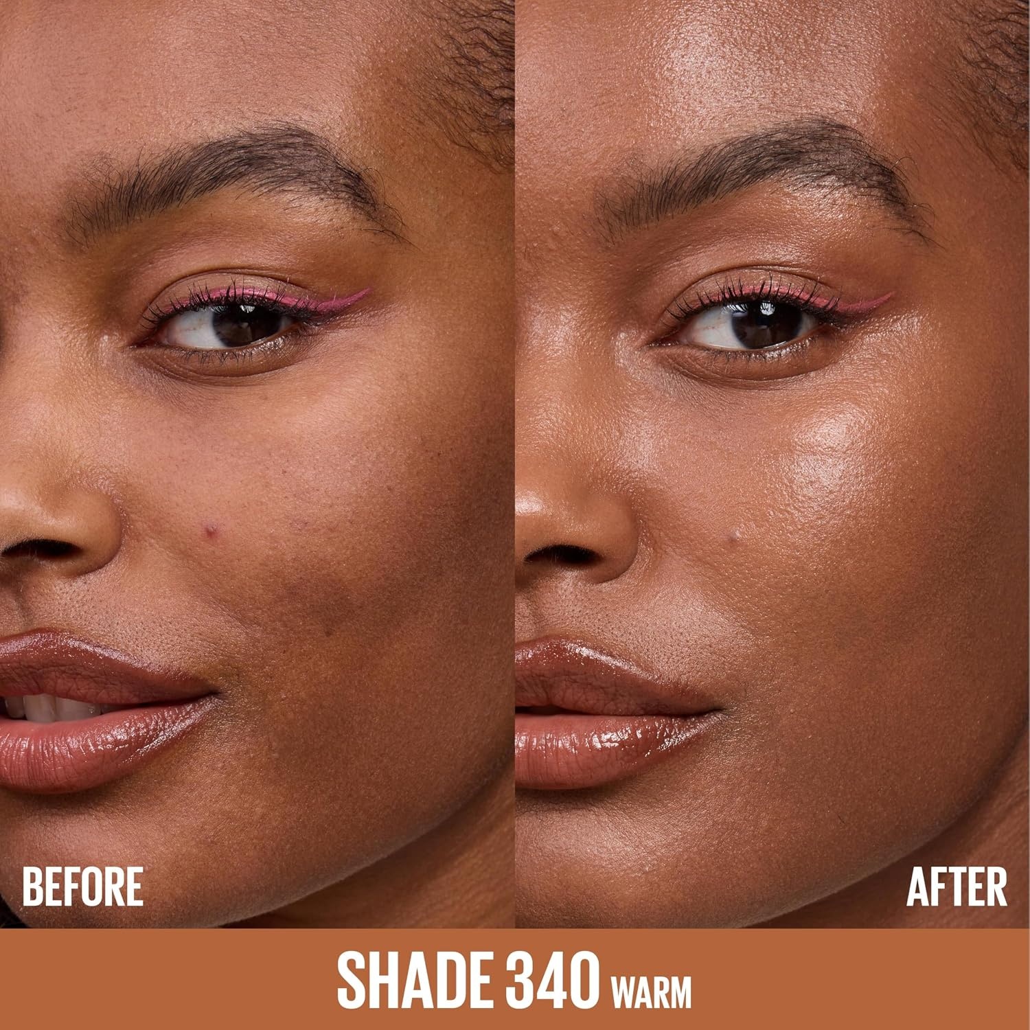 image:imageMaybelline Lifter Plump amp Glow Foundation Liquid Foundation with 2 Niacinamide Hyaluronic Acid Plumping and Brightening Face Makeup 367 1 Count340 WARM