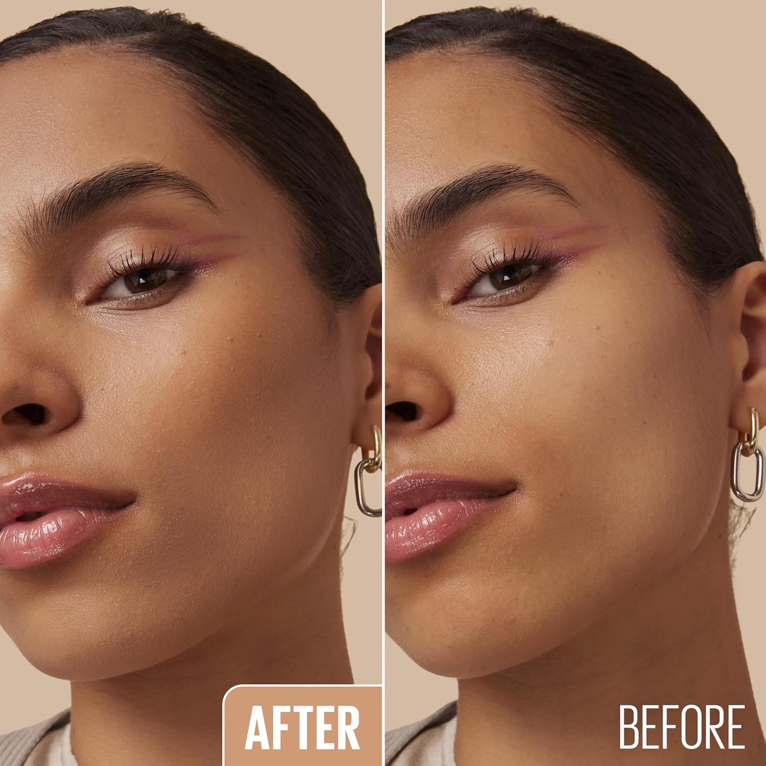 image:imageMaybelline Lifter Stix MultiUse Face Stick Contour Bronzer Concealer and Foundation Stick AllInOne Creamy Face Makeup with Cranberry Seed Oil 75 1 Count35 Cool