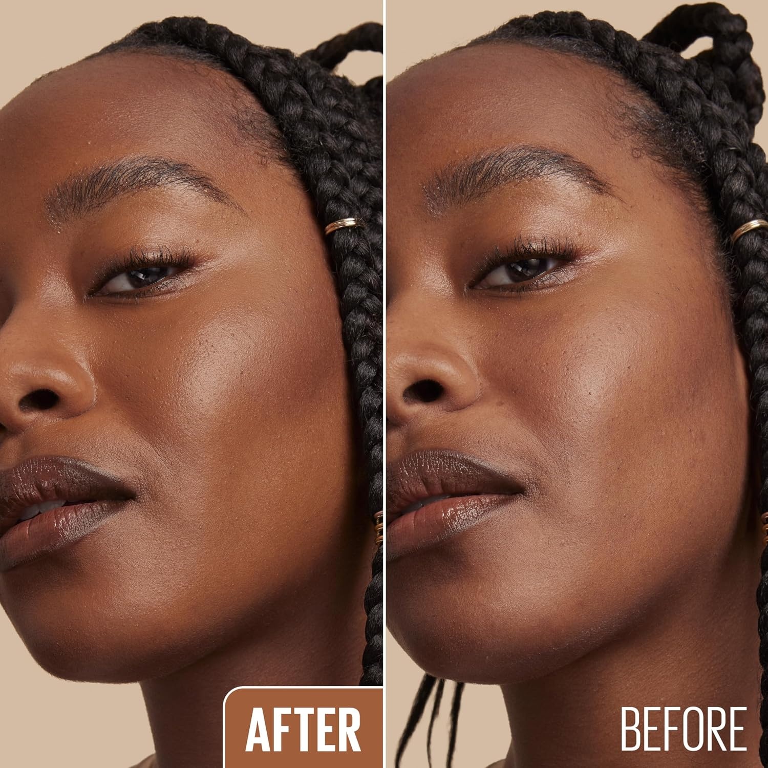 image:imageMaybelline Lifter Stix MultiUse Face Stick Contour Bronzer Concealer and Foundation Stick AllInOne Creamy Face Makeup with Cranberry Seed Oil 75 1 Count70 Cool