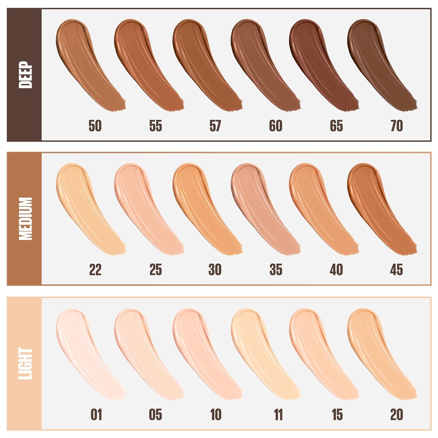 image:imageMaybelline New York Fit Me Liquid Concealer Makeup Natural Coverage Lightweight Conceals Covers OilFree Honey 1 Count Packaging May Vary55 HAZELNUT