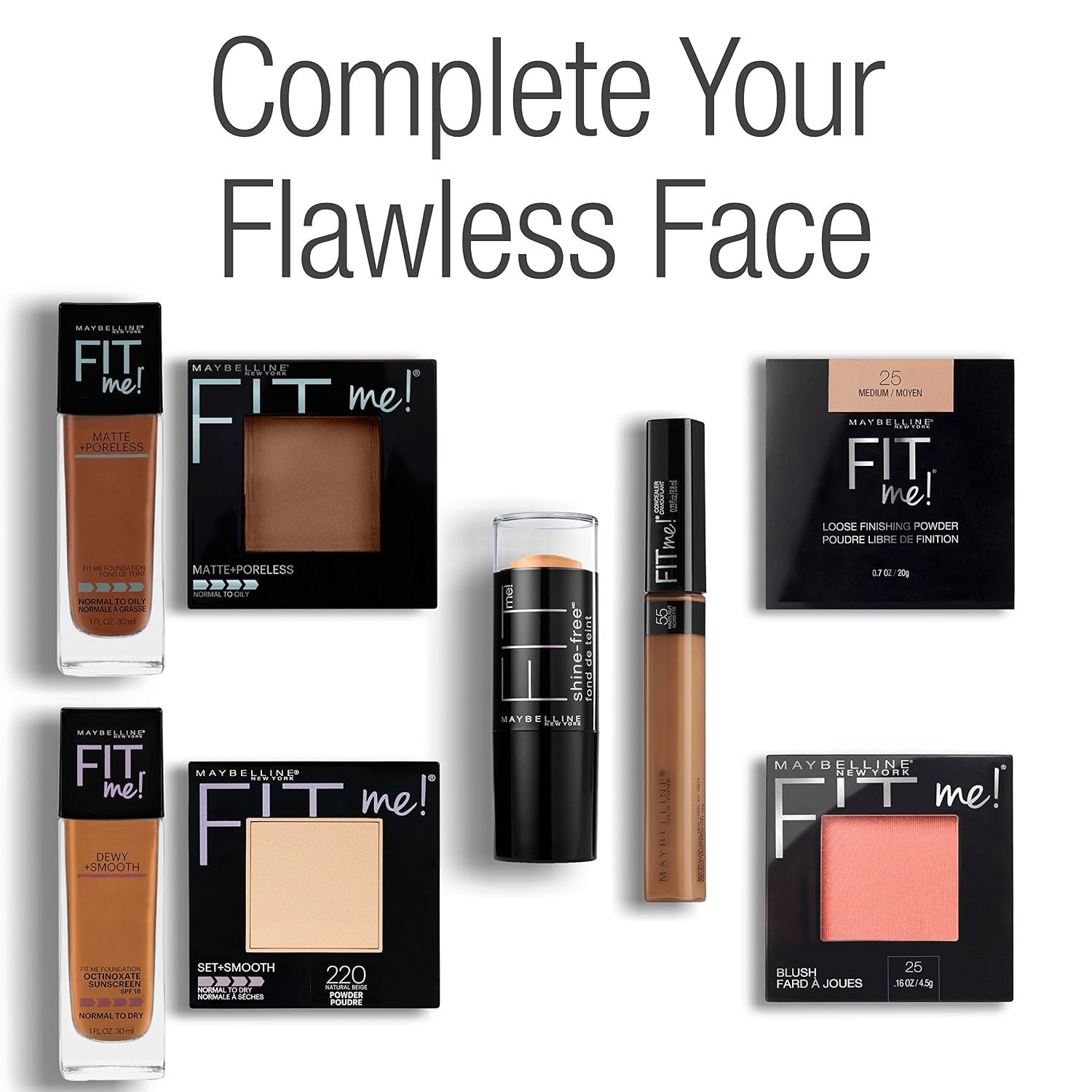 image:imageMaybelline New York Fit Me Liquid Concealer Makeup Natural Coverage Lightweight Conceals Covers OilFree Honey 1 Count Packaging May VaryDeep