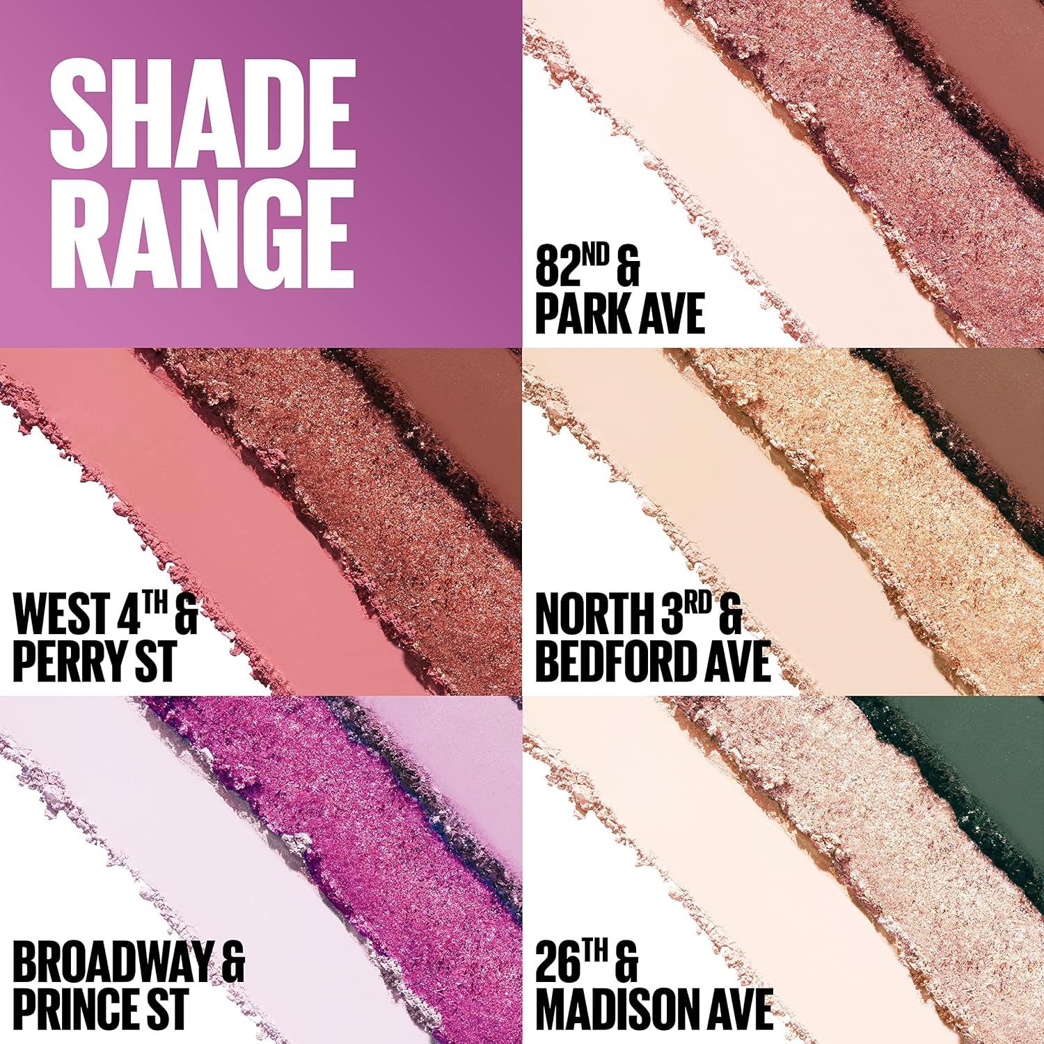 image:imageMaybelline New York Shadow Blocks Shadow Blocks Eyeshadow Palette Stacked Eye Shadow Trio 82nd amp Park Ave 008 oz10 82ND PARK AVE