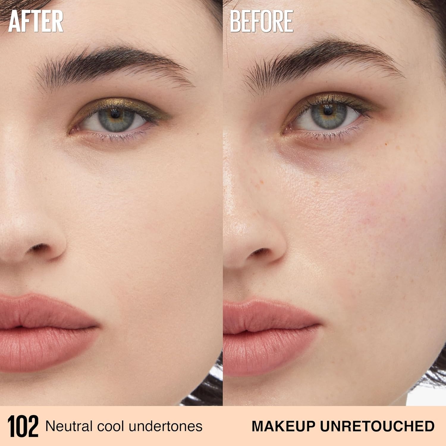image:imageMaybelline Super Stay LumiMatte Foundation Lightweight and Buildable Full Coverage Foundation Makeup For Up To 30HR Wear 112 1 Count102 Neutral Cool