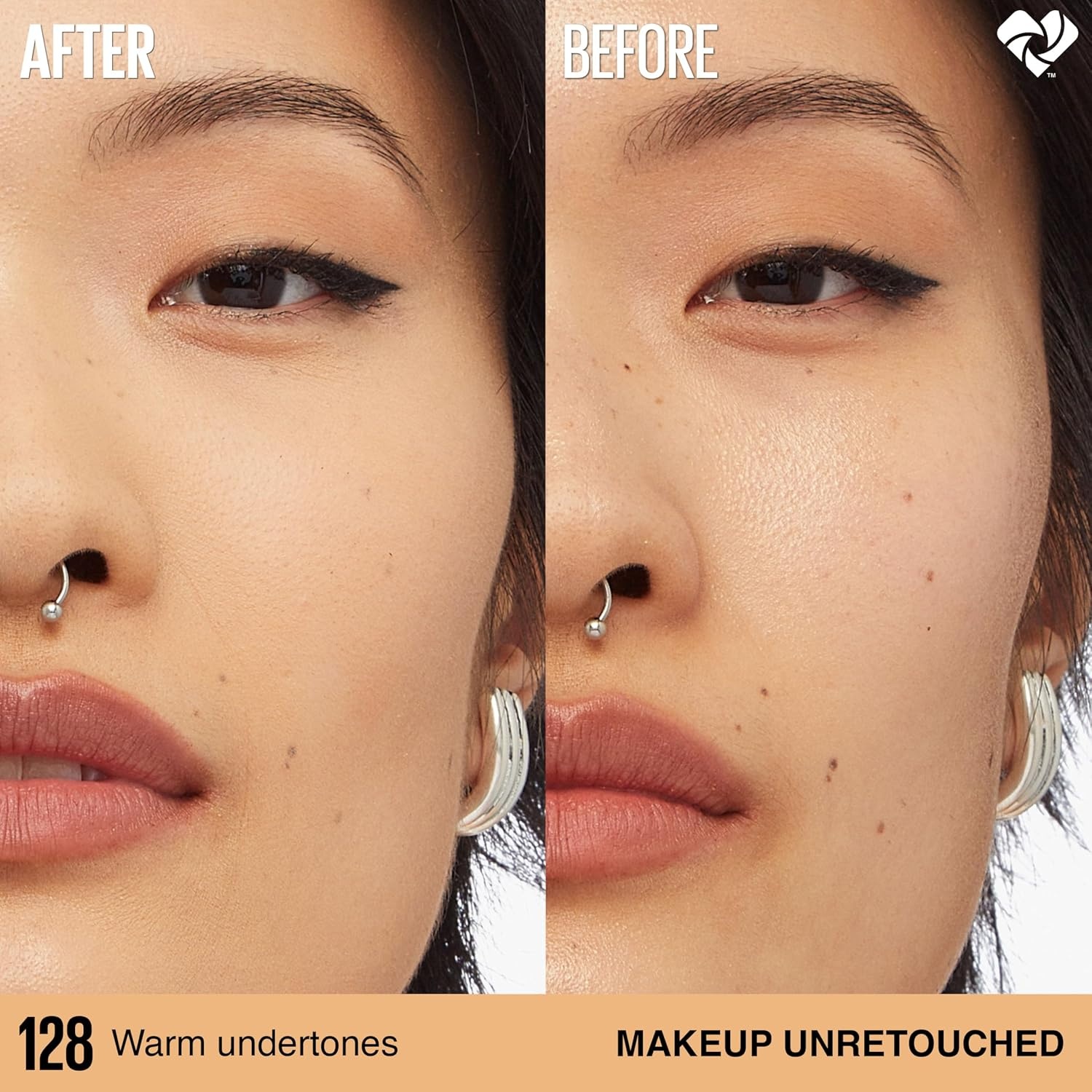 image:imageMaybelline Super Stay LumiMatte Foundation Lightweight and Buildable Full Coverage Foundation Makeup For Up To 30HR Wear 112 1 Count128 Warm