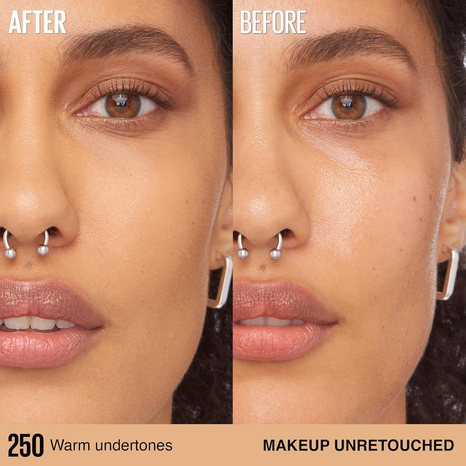 image:imageMaybelline Super Stay LumiMatte Foundation Lightweight and Buildable Full Coverage Foundation Makeup For Up To 30HR Wear 112 1 Count250 Warm