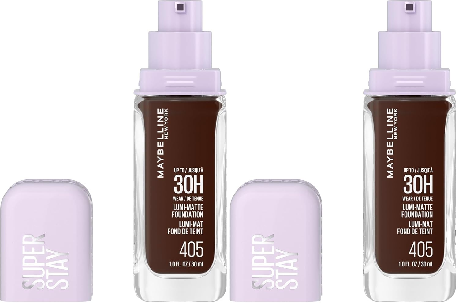image:imageMaybelline Super Stay LumiMatte Foundation Lightweight and Buildable Full Coverage Foundation Makeup For Up To 30HR Wear 112 1 Count405 Cool