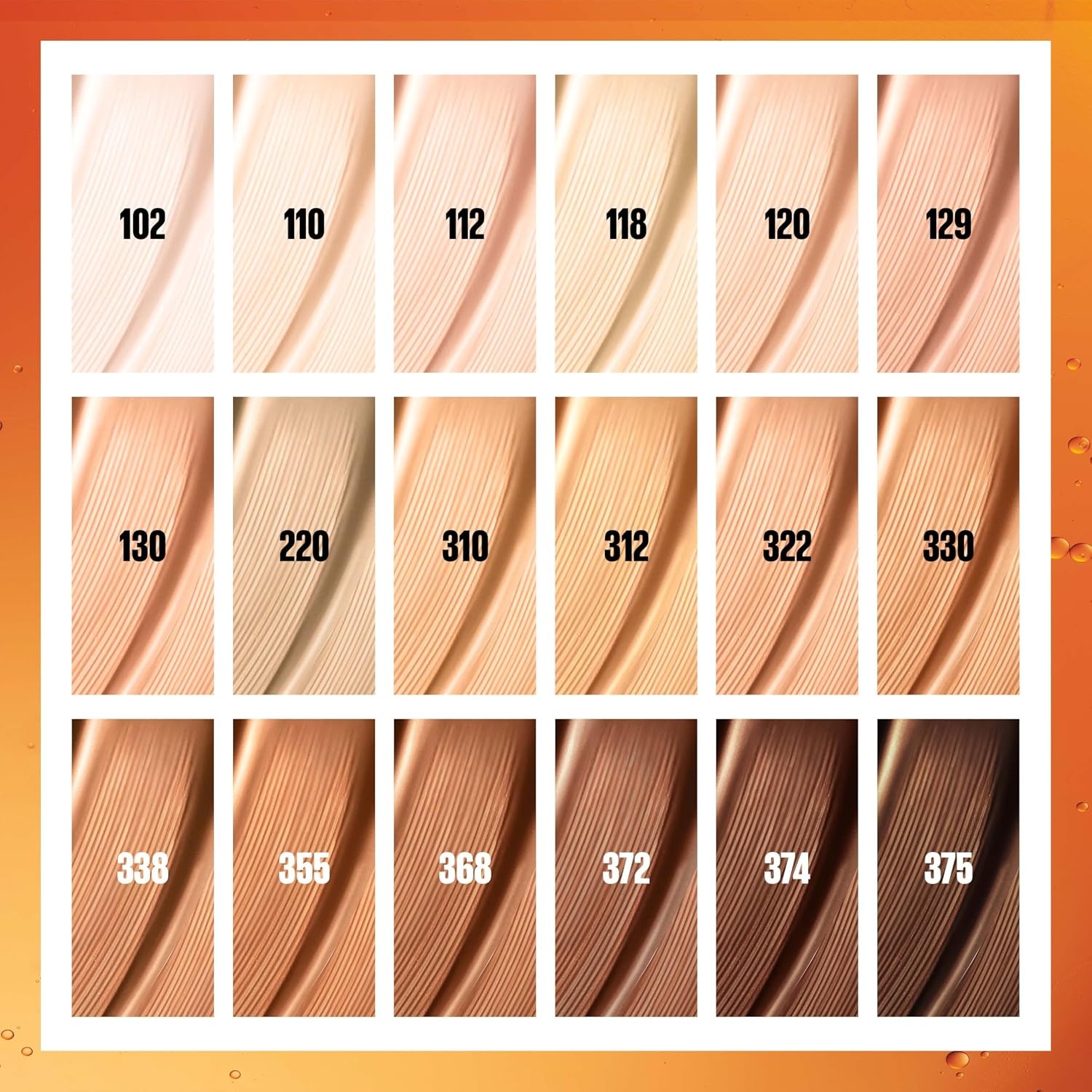 image:imageMaybelline Super Stay Up to 24HR Skin Tint Radiant LighttoMedium Coverage Foundation Makeup Infused With Vitamin C 372 1 Count338