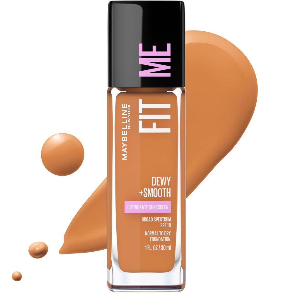 image:imageMaybelline Fit Me Dewy Smooth Liquid Foundation Makeup Natural Beige 1 Count Packaging May Vary355 COCONUT
