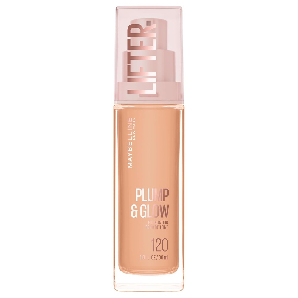 image:imageMaybelline Lifter Plump amp Glow Foundation Liquid Foundation with 2 Niacinamide Hyaluronic Acid Plumping and Brightening Face Makeup 367 1 Count120 NEUTRAL