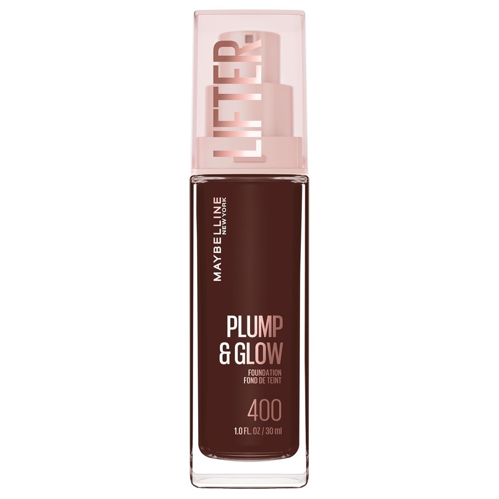 image:imageMaybelline Lifter Plump amp Glow Foundation Liquid Foundation with 2 Niacinamide Hyaluronic Acid Plumping and Brightening Face Makeup 367 1 Count400 COOL